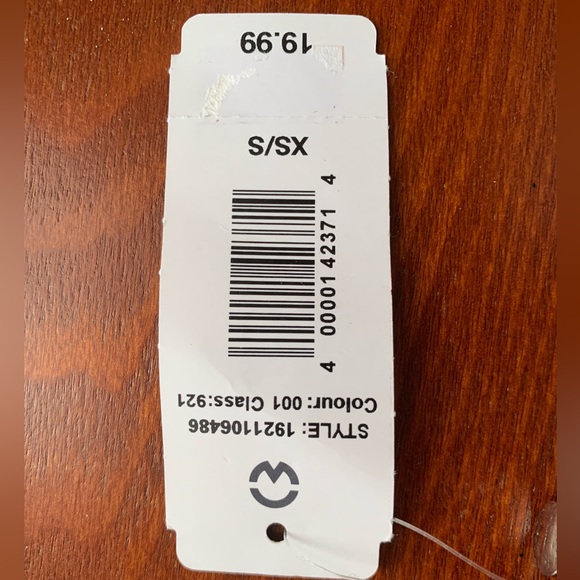 🍉Warehouse One belt, elastic, black & silver, stretchy NWT, XS/S - Picture 3 of 4